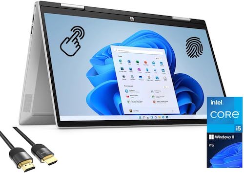 HP Pavilion X360 laptop for backend development